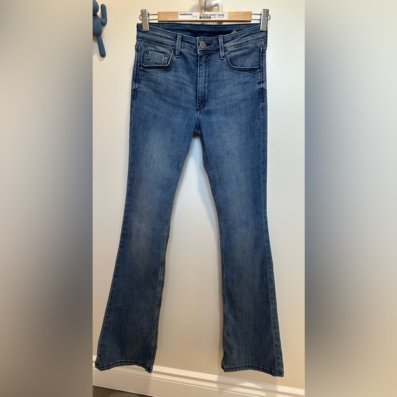 Flared H & M vintage indigo coloured jeans. Only worn once. - Picture 1 of 4